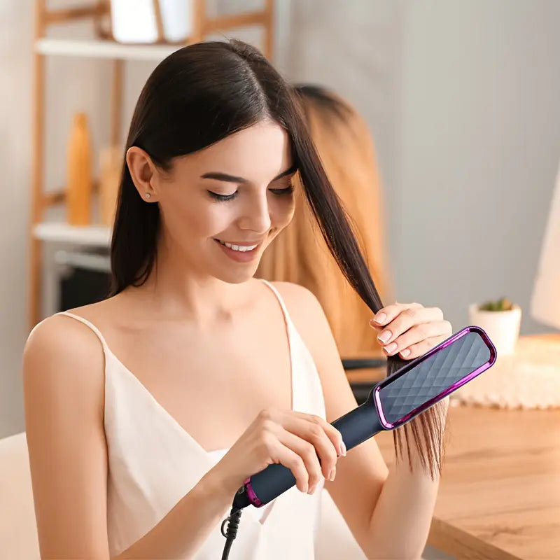 Cepillo Alisador Eléctrico Profesional -