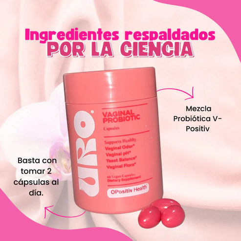 🌸Uro Cápsulas-Probióticos Vaginales Fem Care Balance🌸