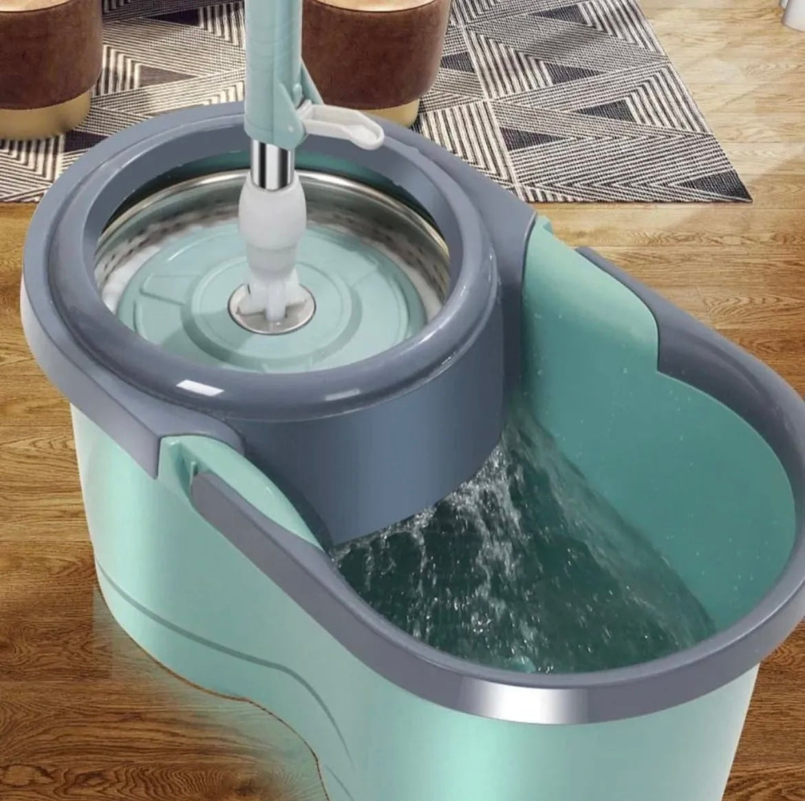 🧼trapeador360-dos mopas x3🧼