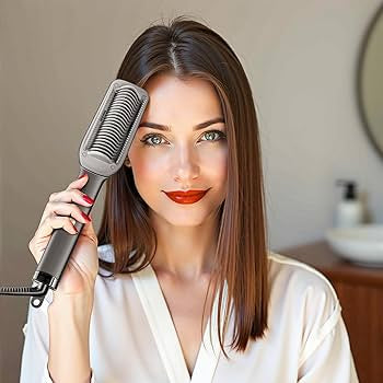 Cepillo Alisador Eléctrico Profesional -